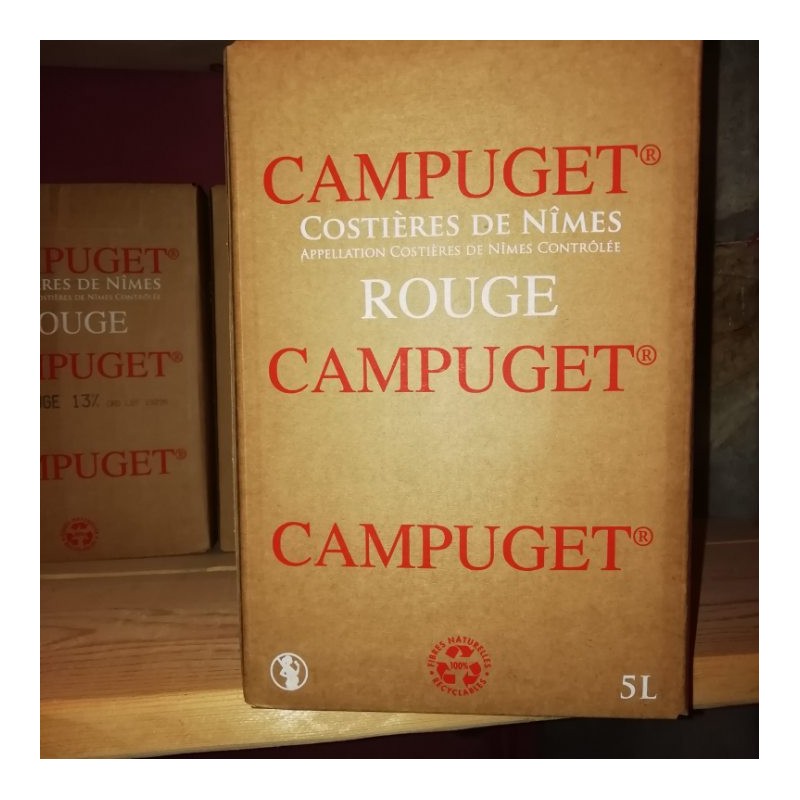 5 litres rouge - Chateau de Campuget